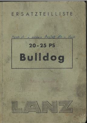 0057 - Lanz Bulldog Erstzteil Liste 20 - 25 PS S1.JPG