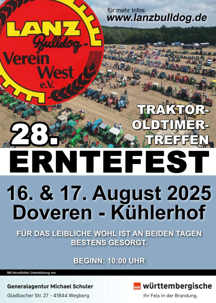 Erntefest Hückelhoven-Doveren 2025