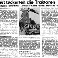 1983: Laut tuckerten die Traktoren