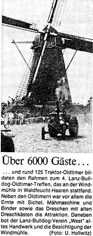 1986: Über 6000 Gäste...