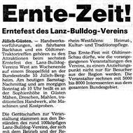 1988: Oldtimer zur Ernte-Zeit!