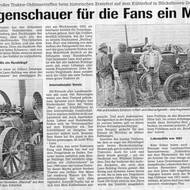 1999: Trotz Regenschauer für die Fans ein Muss